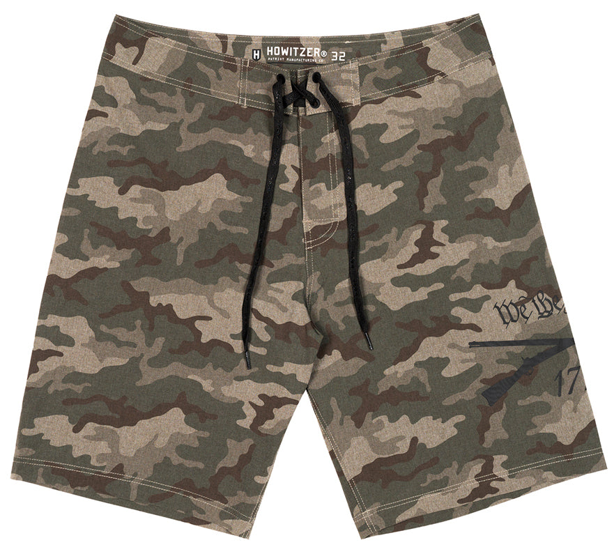 Moonmist Camo Boardshort – Howitzer Clothing