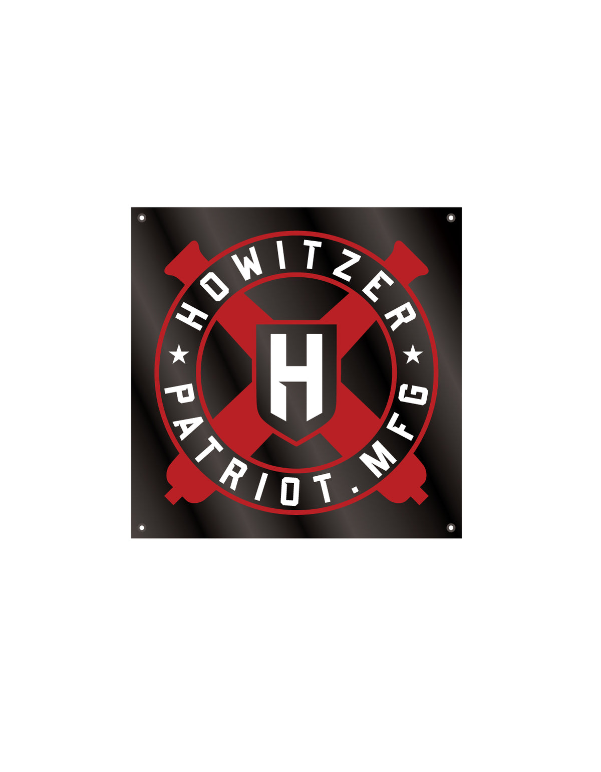 Howitzer Logo Banner 18.5"