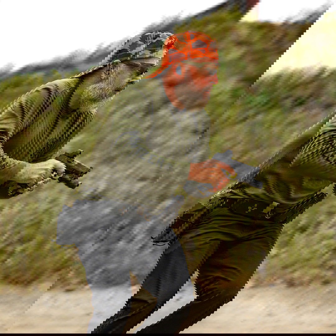 Cannon Logo H Trucker - Howitzer Clothing