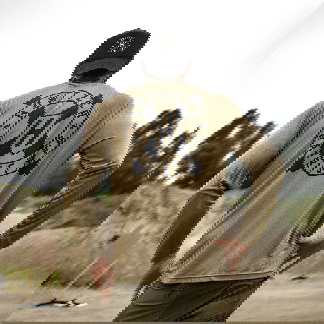 Cannon Logo H Trucker - Howitzer Clothing