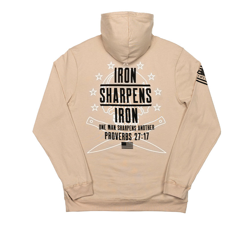 Mens Hooded Sweatshirts - Iron Sharpens Iron