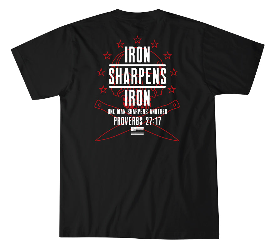 Mens Short Sleeve Tees - Iron Sharpens Iron