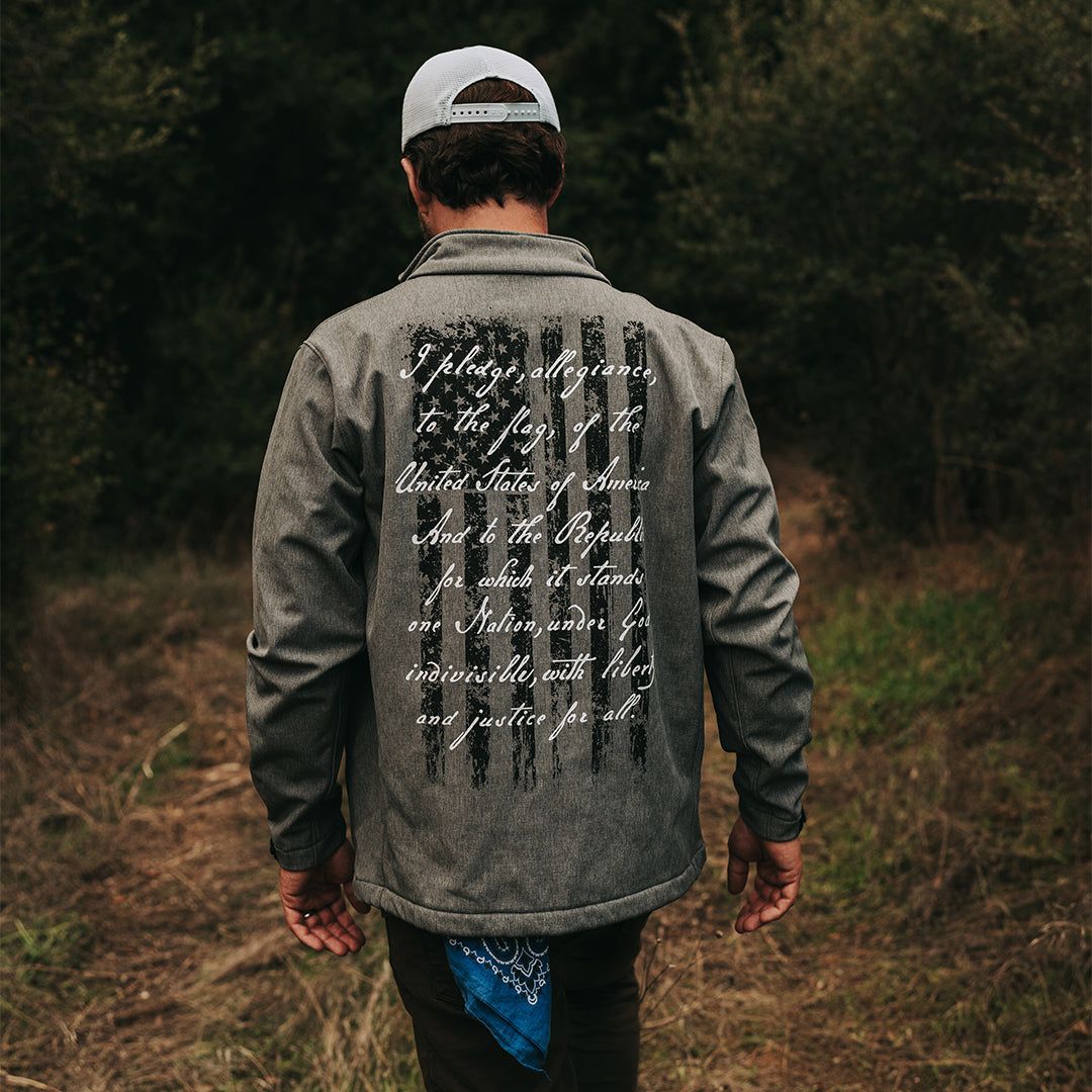 Allegiance Flag Jacket - Howitzer Clothing