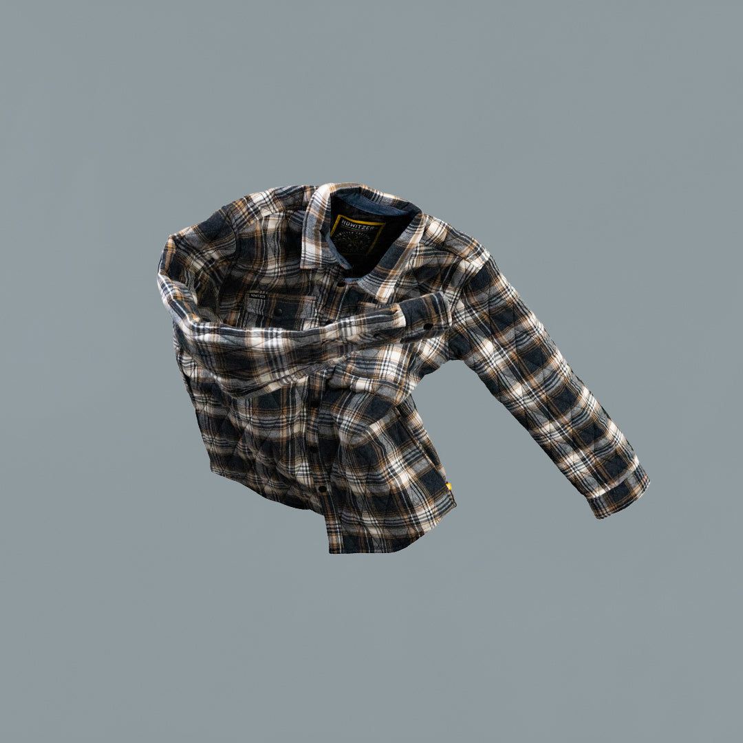 Artillery Quilted Flannel Jacket - Howitzer Clothing