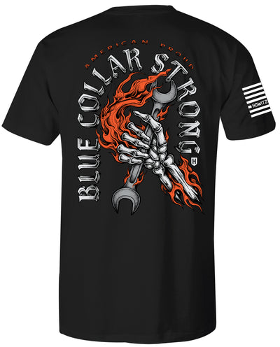 Blue Collar Strong Tee