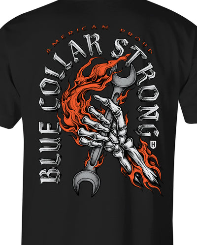 Blue Collar Strong Tee