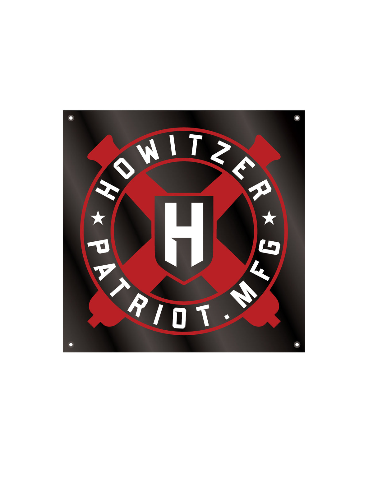Howitzer Logo Banner 24"
