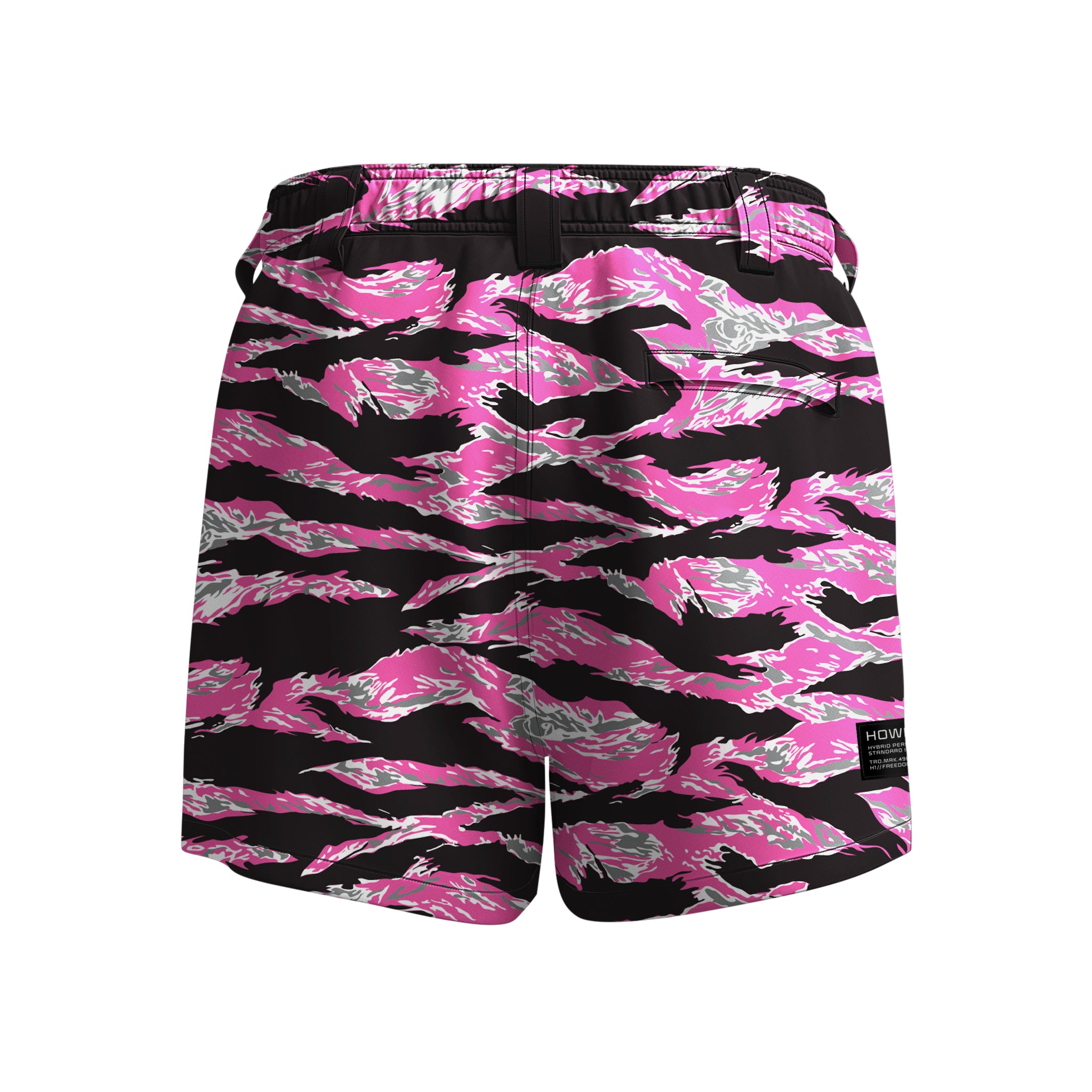 Hybrid 4" Tiger Boardshort
