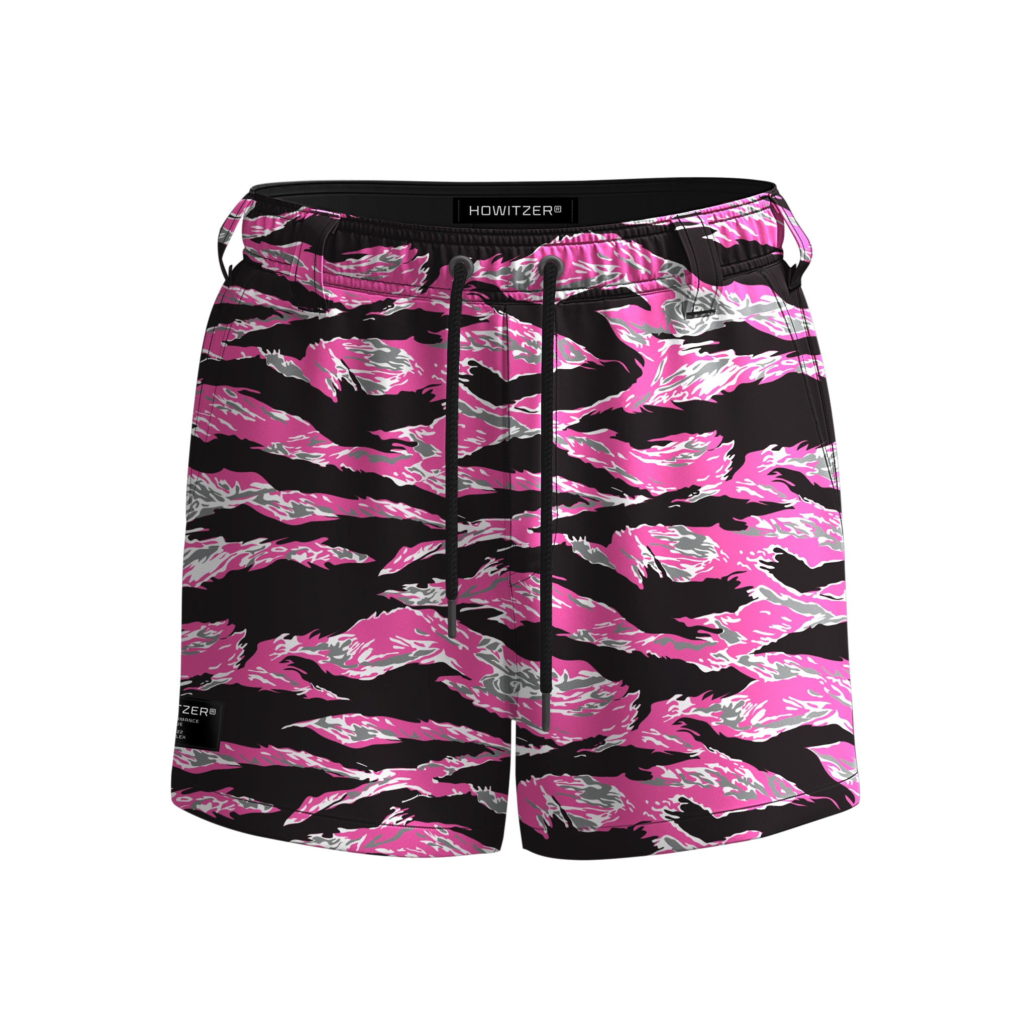Hybrid 4" Tiger Boardshort