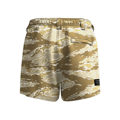 Hybrid 4" Tiger Boardshort