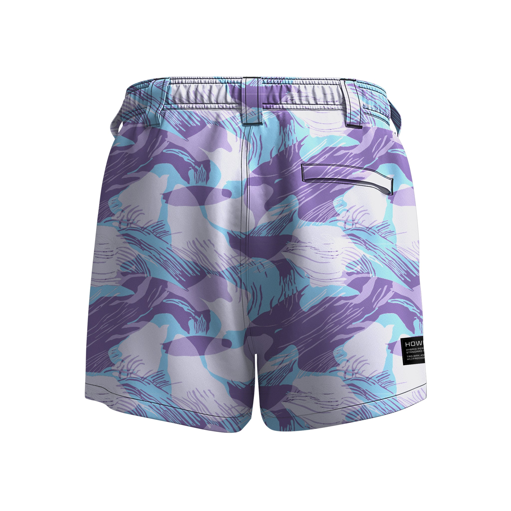 Hybrid 4" Rhodesian Boardshort
