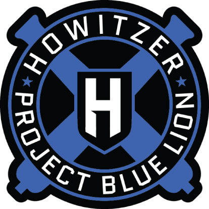 Howitzer Project Blue Lion Sticker