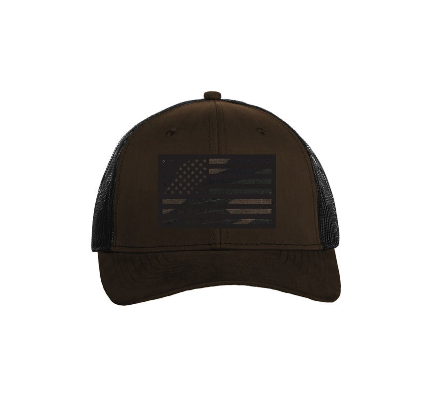 Camo Flag Hat - Howitzer Clothing