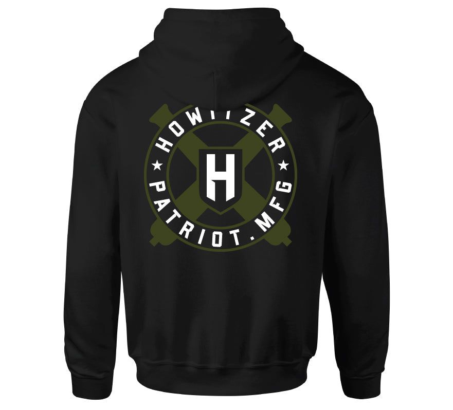 Cannon Logo Hood - Howitzer Clothing