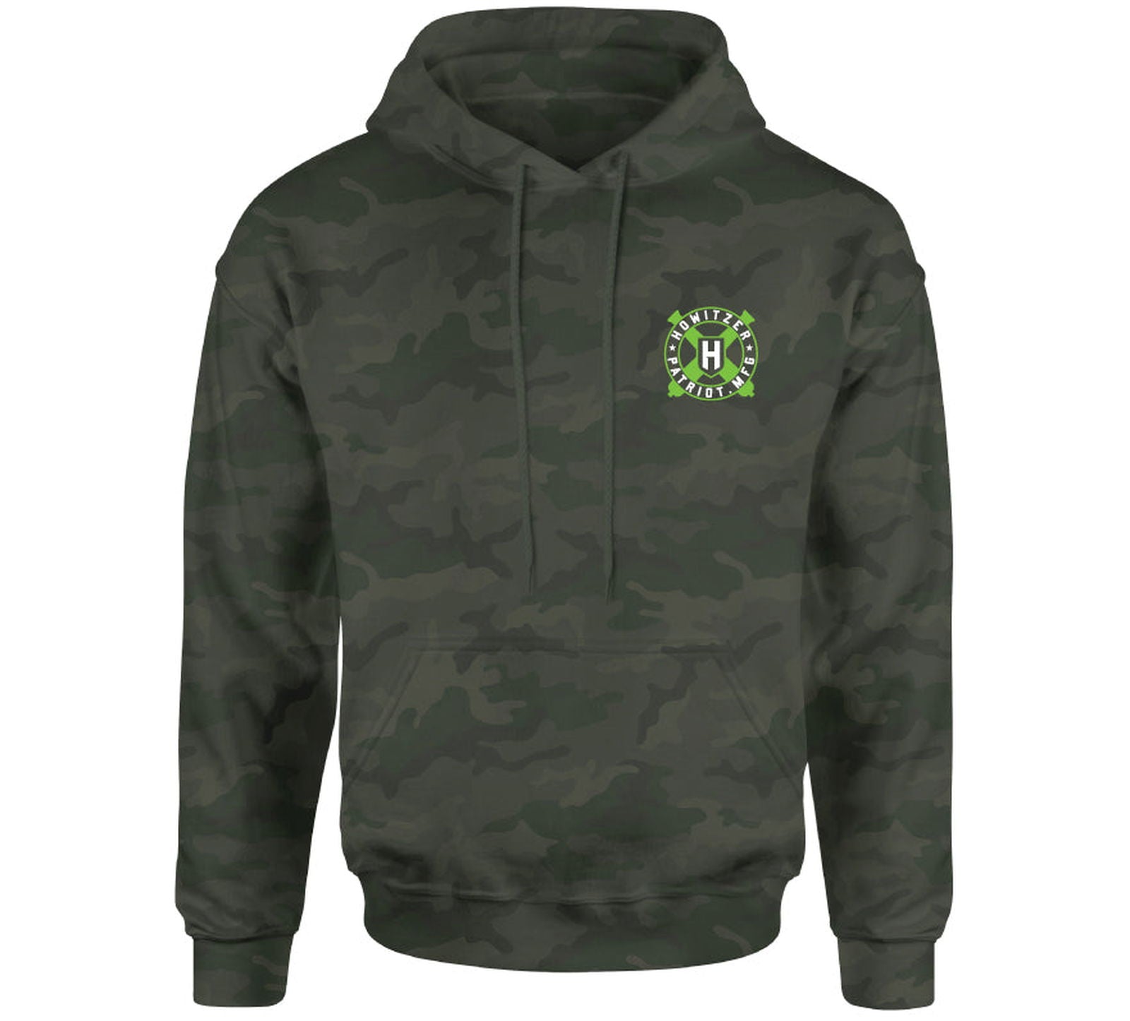 Cannon Logo Hood - Howitzer Clothing