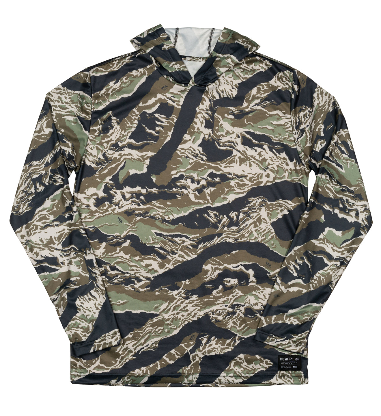 Howitzer Commission Camo Hooded Jacket - Men's Coats/Jackets in Military  Green Brown Camo