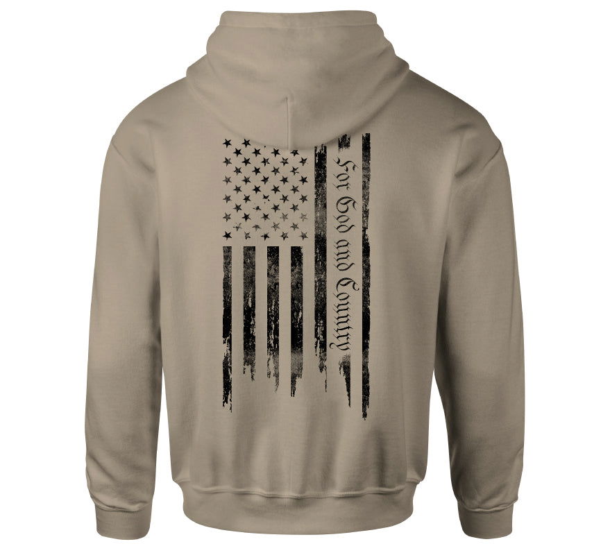 God And Country Hood - Howitzer Clothing