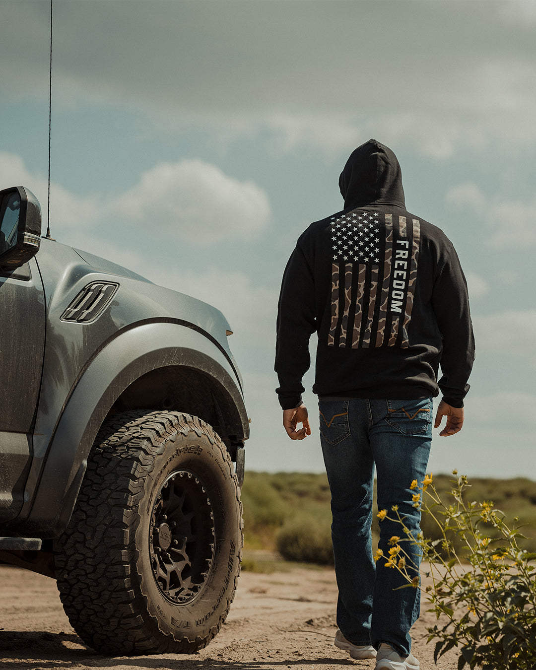 Freedom Flag Hood – Howitzer Clothing