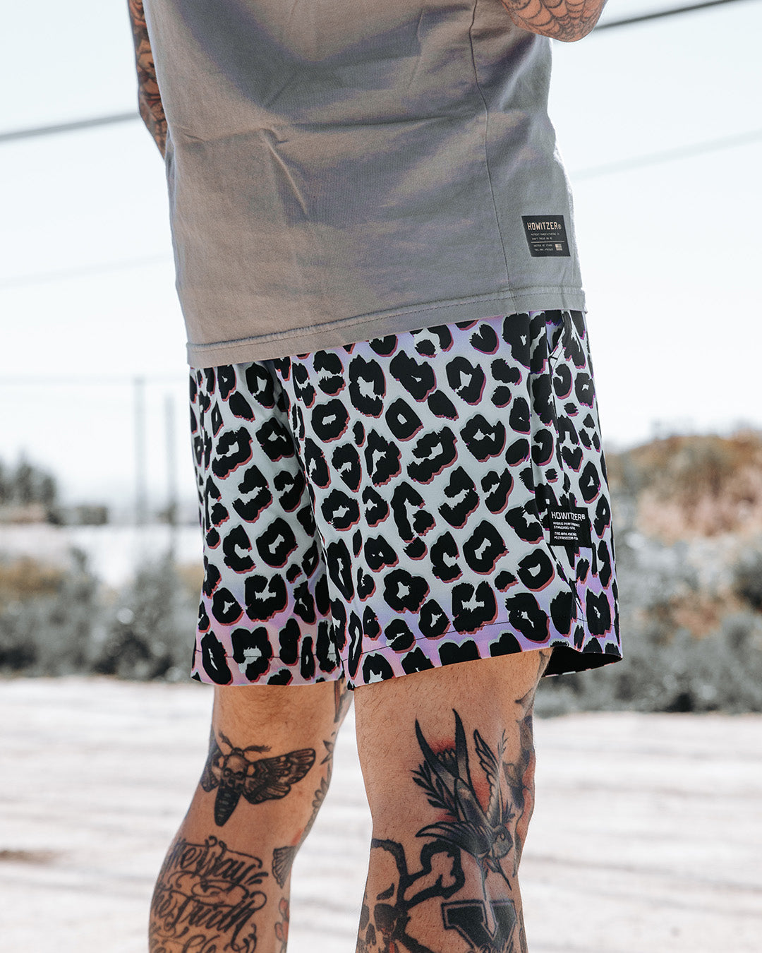 Hybrid 6.5" Leopard Boardshort
