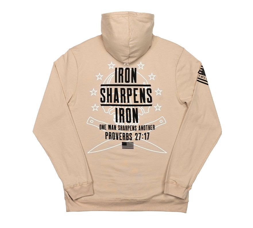 Iron Sharpens Iron Hood - Howitzer Clothing