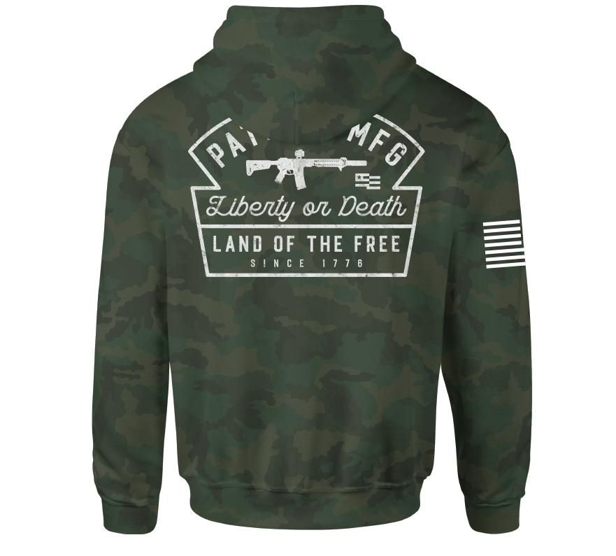 Land Of Liberty Hood - Howitzer Clothing