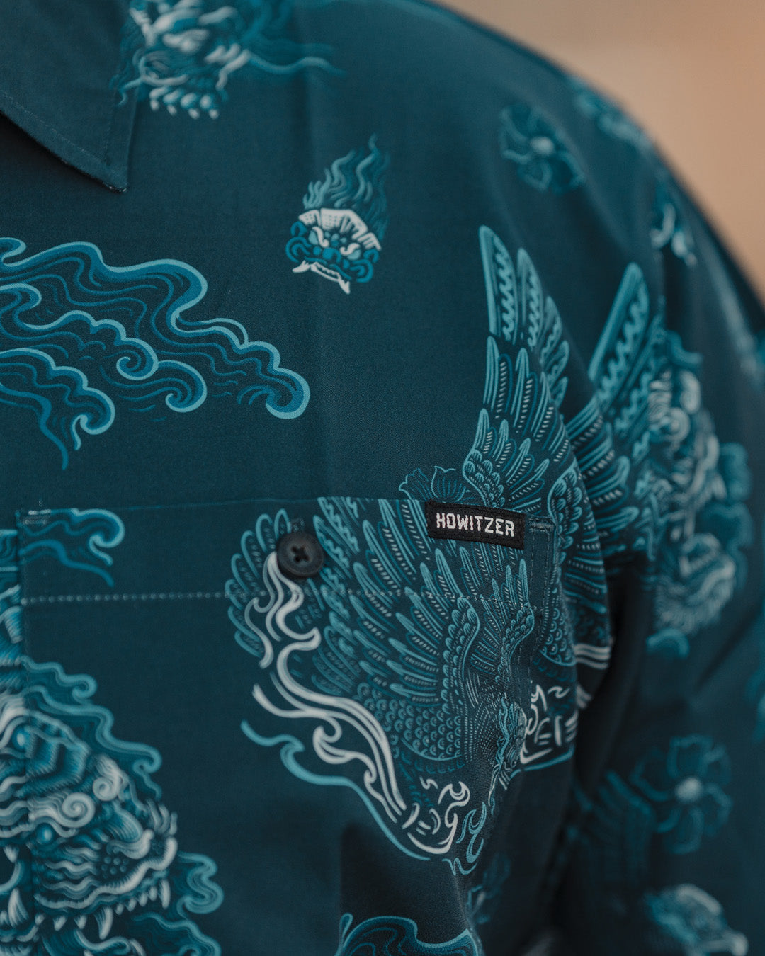 Le Tiger Blue Shirt – Howitzer Clothing