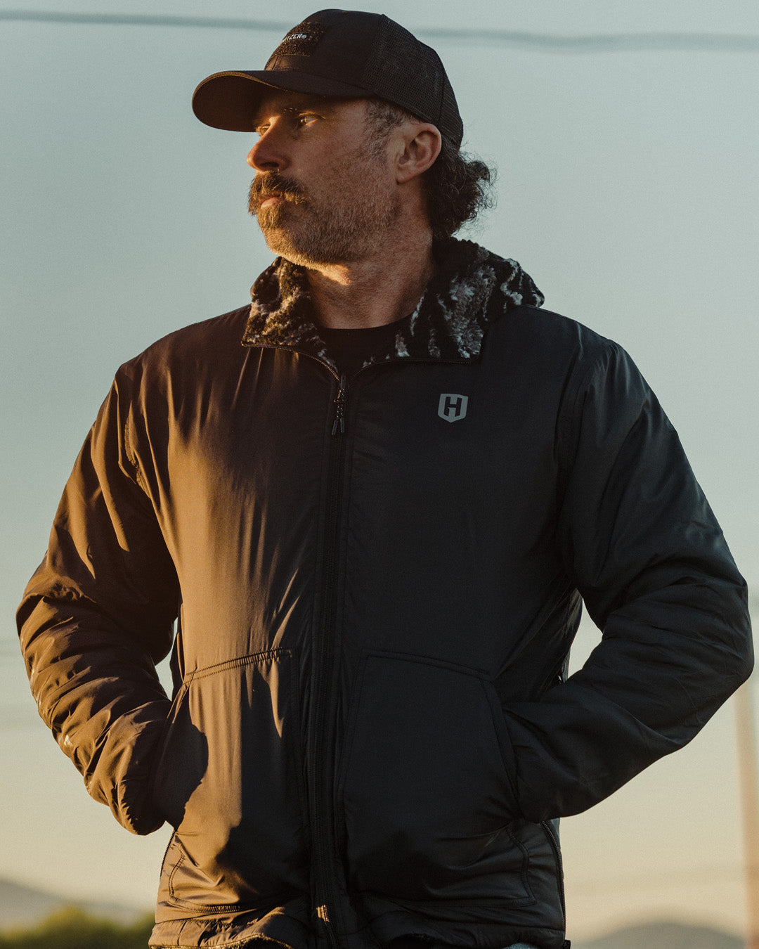 Blackout Reversible Jacket – Howitzer Clothing