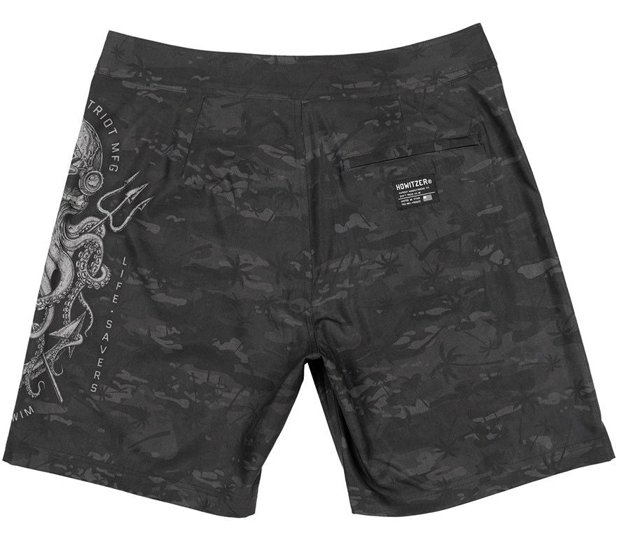 Night Vision Boardshort - Howitzer Clothing