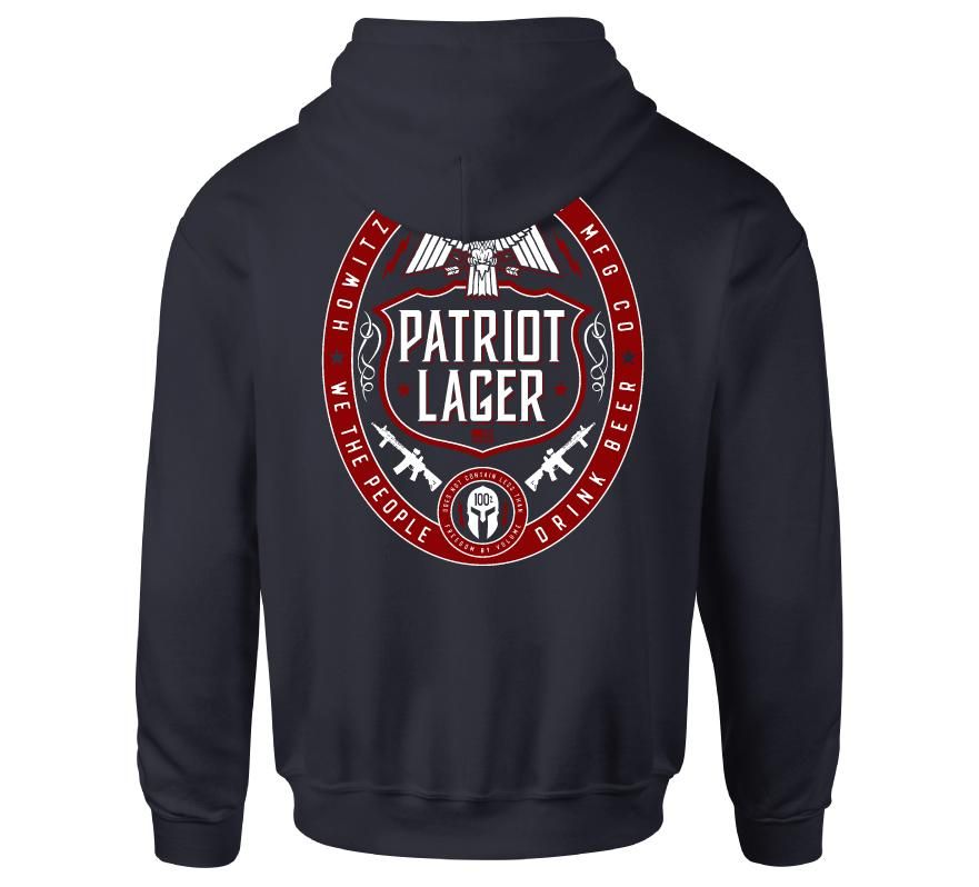 Patriot Lager Hood - Howitzer Clothing