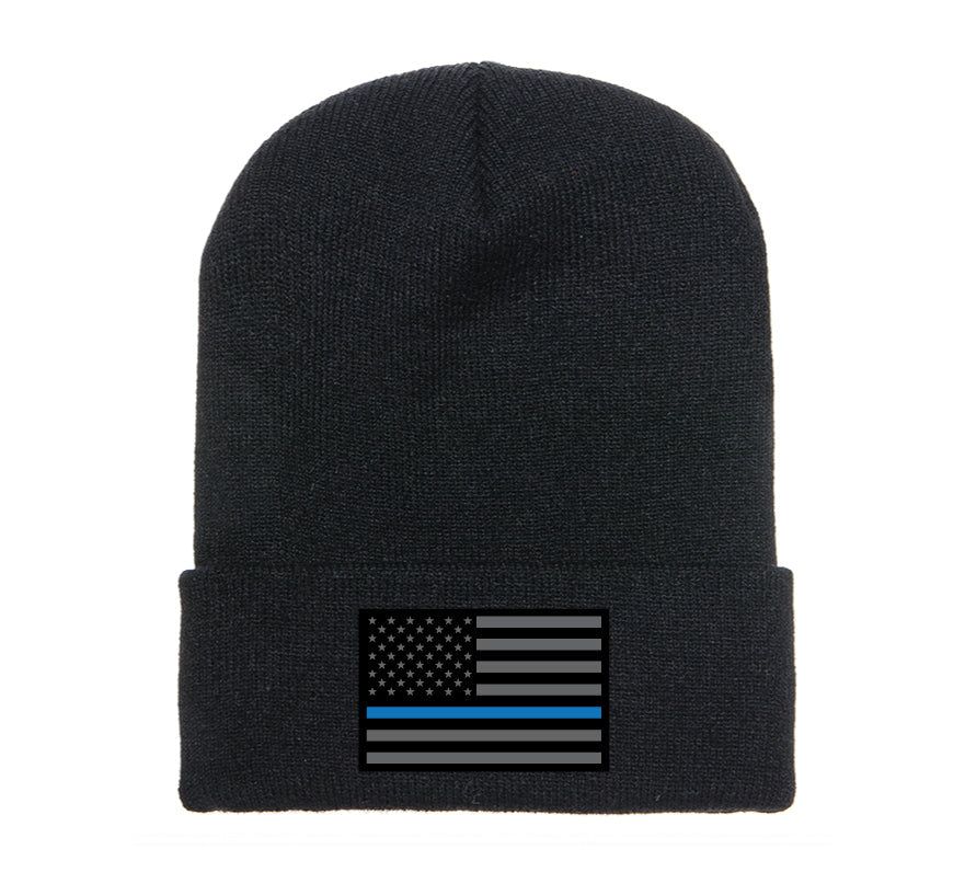 Protect Blue Beanie - Howitzer Clothing