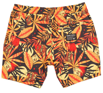 Reaper Floral Boardshort - Howitzer Clothing