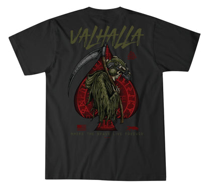 Howitzer Valhalla Night T-Shirt - Men's T-Shirts In Olive Heather