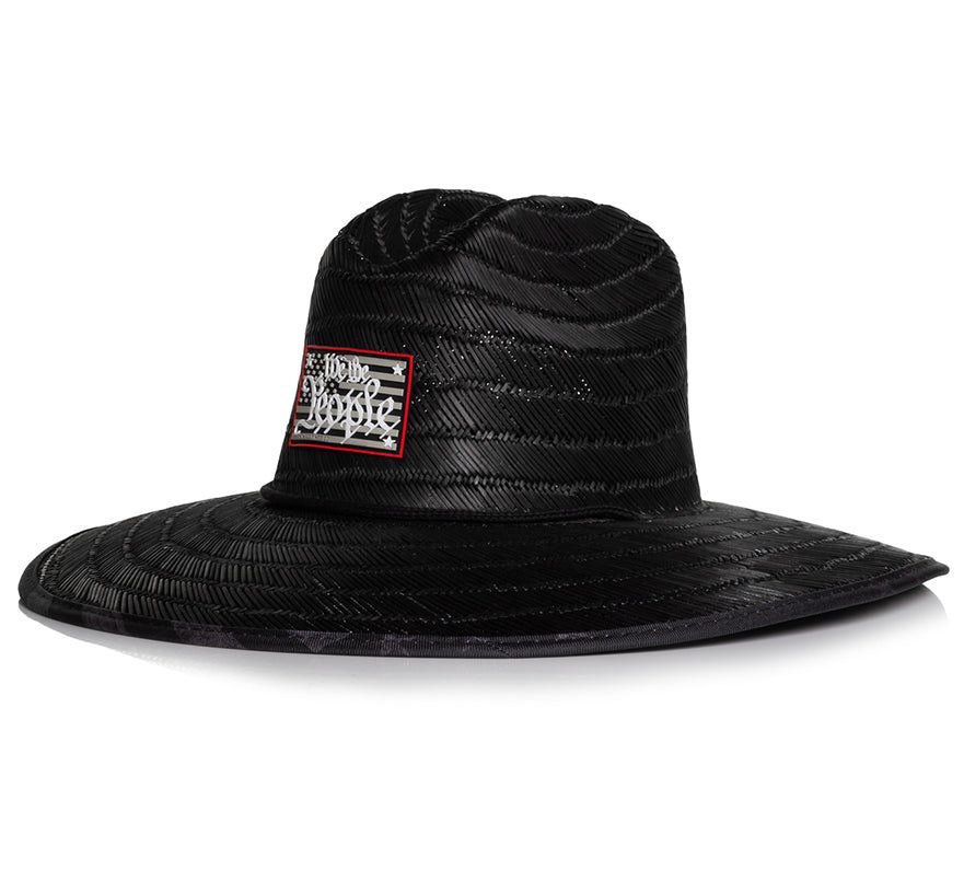 We The People Straw Hat - Howitzer Clothing