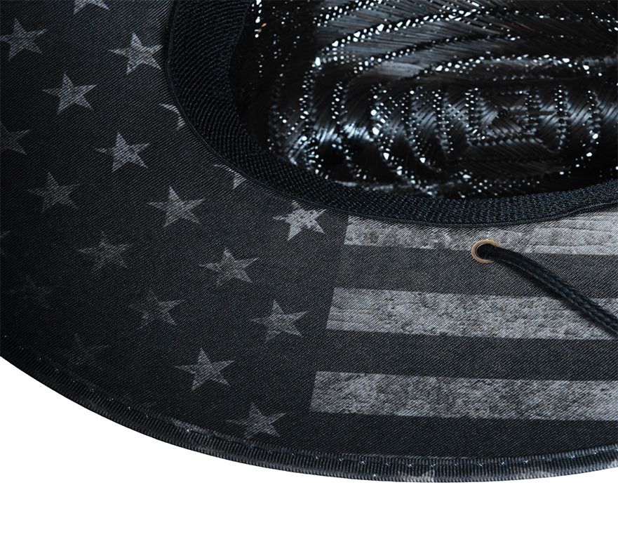 We The People Straw Hat - Howitzer Clothing