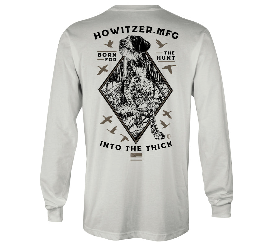 Mens Long Sleeve Tees - Into The Thick