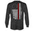 Mens Long Sleeve Tees - Support The Red