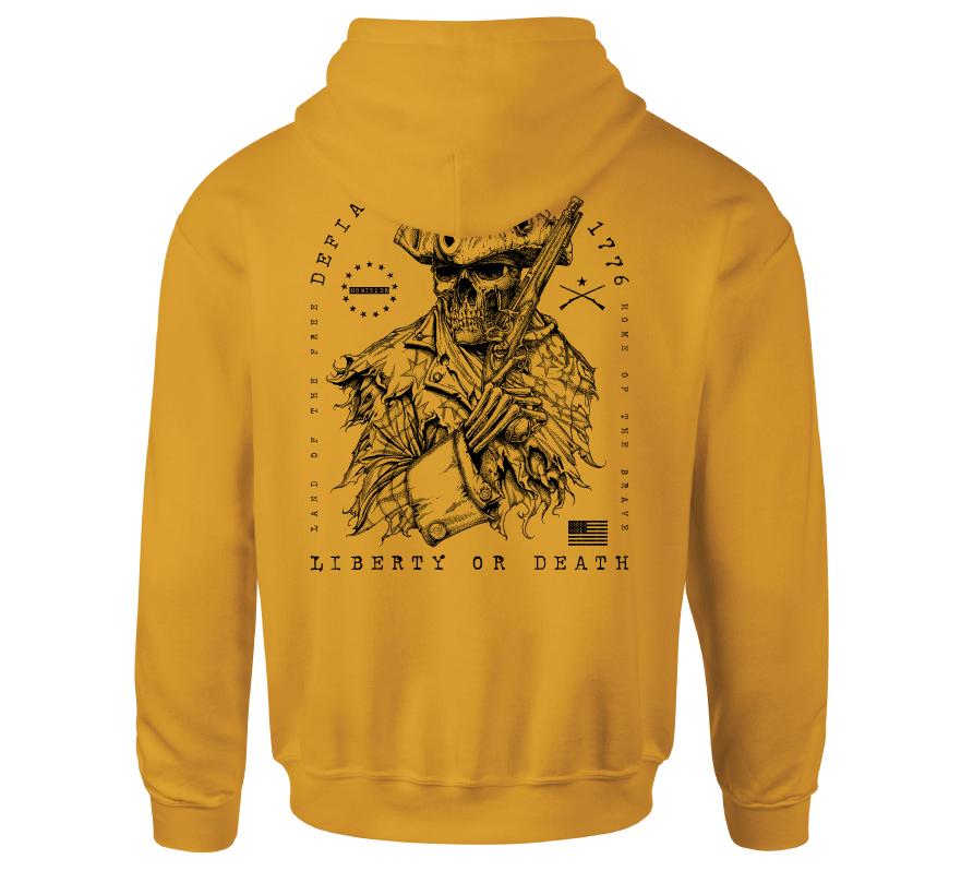 Mens Hooded Sweatshirts - Defiant Patriot Hood